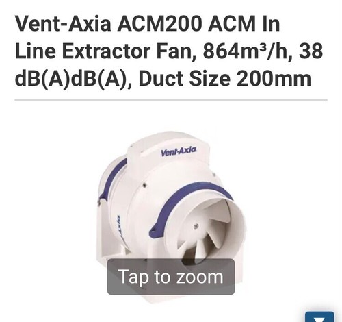 Vent axia acm200 - vent-axia,
