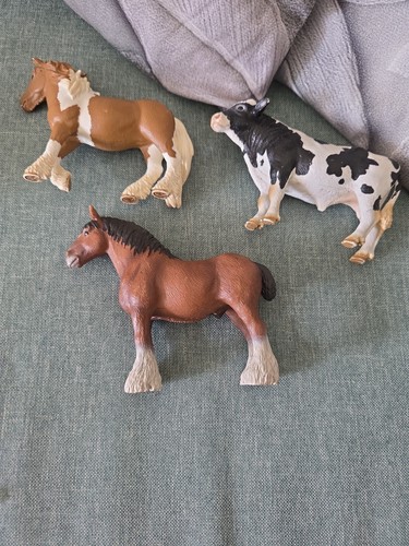 Schleich cow and - schleich,