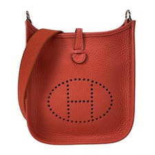 Auth HERMES Evelyne TPM Amazone - Bougainvillier Taurillon Clemence T