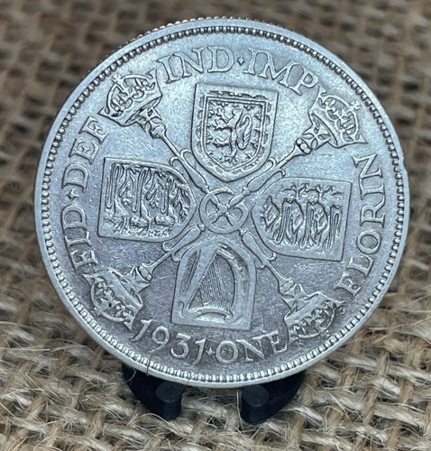 1931 king george florin - 1931,