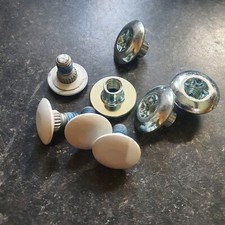 Equitrek GRP White Side Panel Bolts Repair Kits Nuts Fasteners Sheet Horsebox