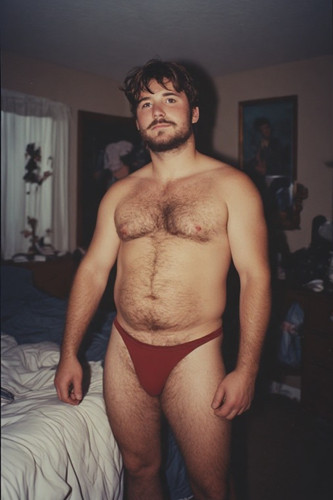 Bearded shirtless male risque - bearded,