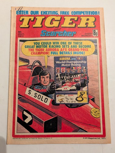 Tiger and scorcher comic 9th - tiger,