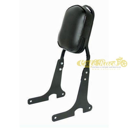 Backrest spaan black steel - backrest,