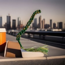 RARE Leafy Green Tasbih/