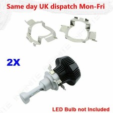 2x H7 LED Bulb Holder adapter