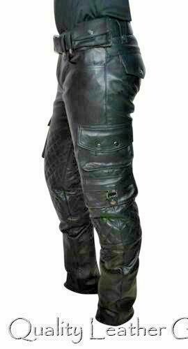 Mens leather leder cargo - mens,