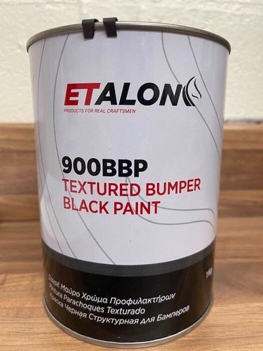 Etalon black bumper paint - 1k,