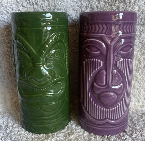 Tiki mugs hawaiian - tiki,