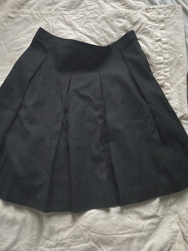 Girls black school skirt age - black,