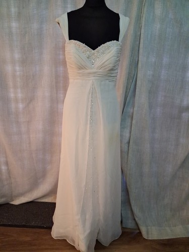Wedding dress size - 14, ivory