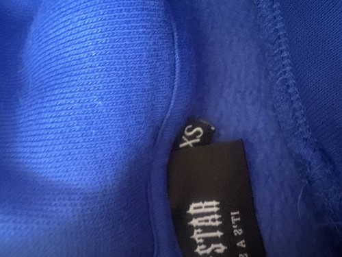 Trapstar men blue hoodie - men’s,
