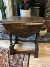 Antique Oak Vintage Swivel Top