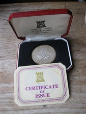 1977 Isle of Man Silver Jubilee Sterling Silver Crown of Crowns Coin