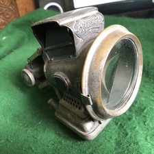 Jos. LUCAS - "Holophote"- bicycle large lamp -10cms lens diameter