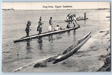 Rhodesia postcard dug - rhodesia, dug-outs