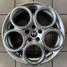 4 Original Alloy Wheels Alfa Giulia Giulietta Stelvio Tonale 18" REMOVED