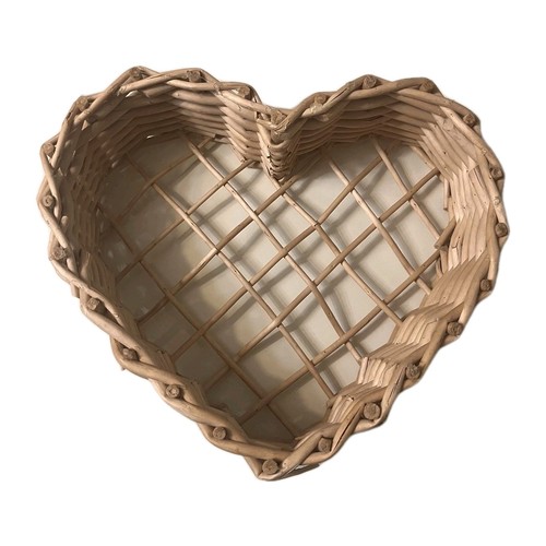 Large heart wicker - heart, wall