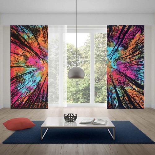 Off tie dye tree hippie - &,