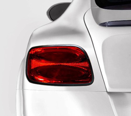 Piano black tailight trim - black,