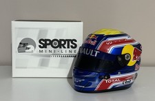 RARE Mark Webber Red Bull Racing Renault Infiniti 1/2 scale F1 Helmet