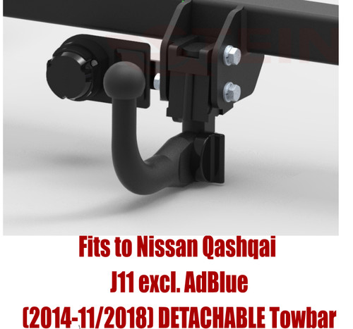 Detachable tow bar - for, nissan