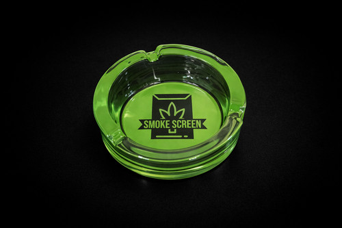 Smoke screen ashtray - green, 420