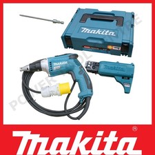 Makita FS6300JX2 110V Drywall Screwdriver With Autofeed Attachment & Makpac Case