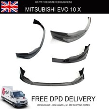 MITSUBISHI EVO 10 X CARBON FIBRE VARIS FRONT BUMPER SPLITTER LIP Z1147