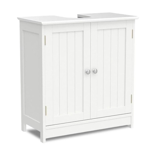 White bathroom under - white, sink