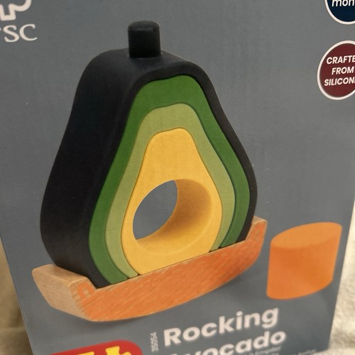 Bigjigs rocking avocado - rocking,