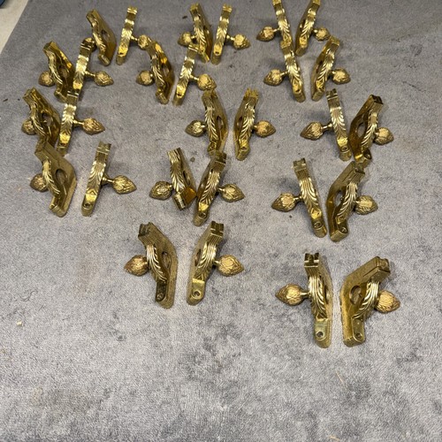 Vintage solid brass stair - 28,
