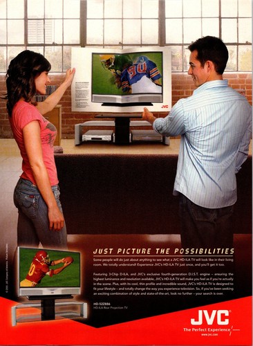 Jvc ila rear projection tv - jvc,