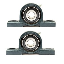 2x UCP203 NP17 Pillow Block