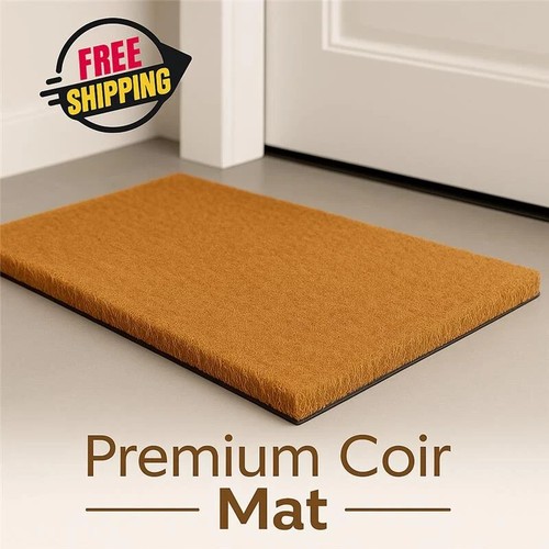Door mat coir entrance - door,