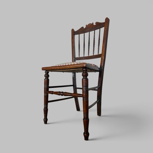 Edwardian oak side - oak, with