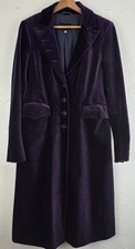 Coast Purple Velvet Coat