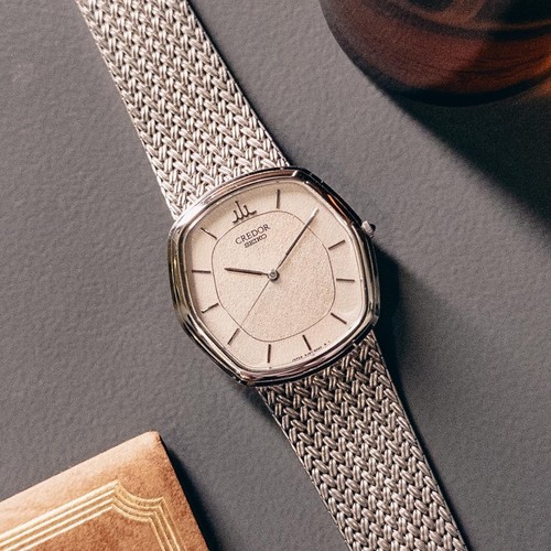 Seiko credor vintage mesh - seiko,