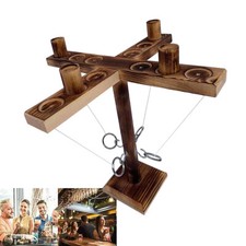 Hook and Ring Game for Adults & Kids Ring Toss Game Tiki Ring Toss Gifts