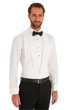 Traditional White Marcella Dress Waistcoat for Evening Tails Suit Tuxedo Dinner