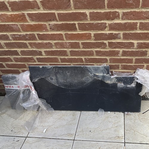 Black slate stone - black,
