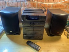 Panasonic SA-CH32Cassette CD Receiver Controller Akai SR400 speakers! READ!