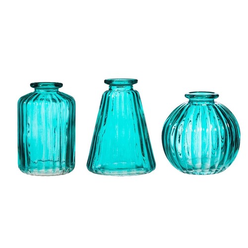 Glass bud vases set sass - vases,