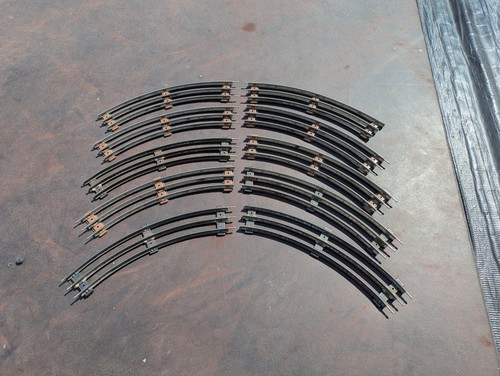 Lionel gauge rail track in - gauge, 3-rail