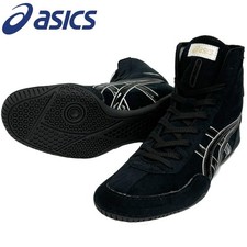 ASICS EX-EO Wrestling Boxing Shoes 1083A001 TWR900 New model Black Black Silver