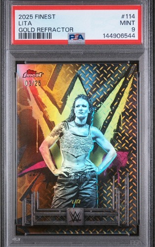 Wwe 2025 finest lita - finest, psa