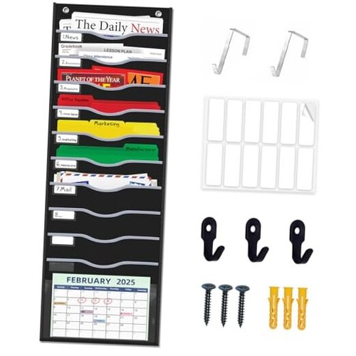 Pockets hanging wall file - wall,