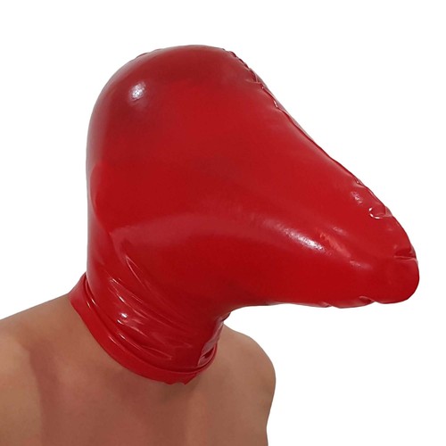 Latex rubber breather hood - rubber,