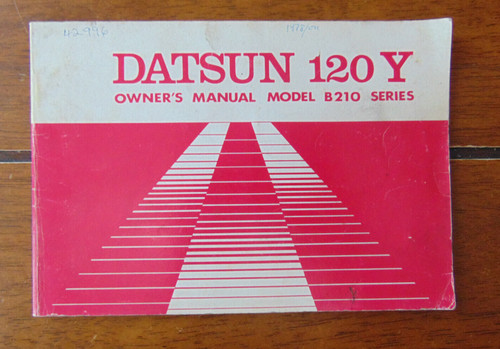 Datsun 120y owners - datsun,