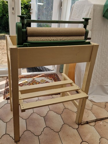 Antique clothes mangle - mangle,